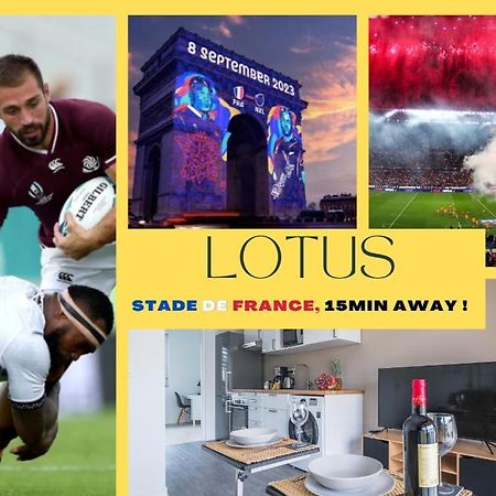 Appartement Le Lotus - Self Checkin - 20Min From Paris - Free Parking Around à Drancy Extérieur photo