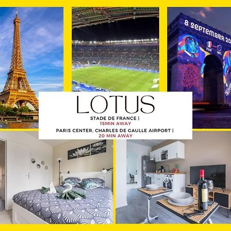 Appartement Le Lotus - Self Checkin - 20Min From Paris - Free Parking Around à Drancy Extérieur photo