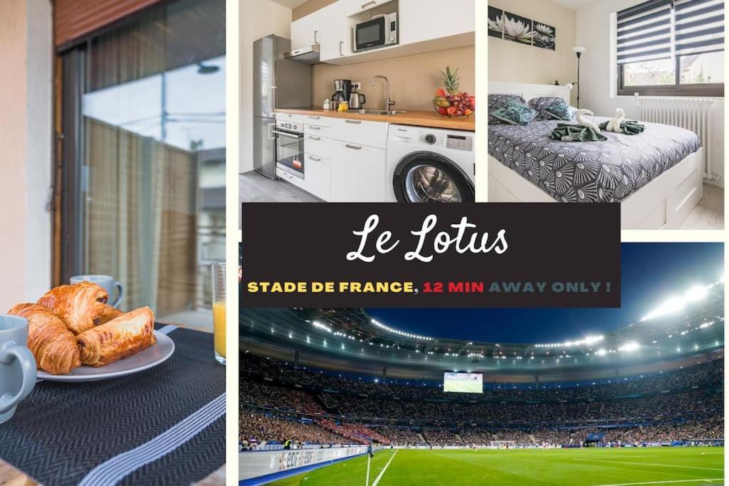Appartement Le Lotus - Self Checkin - 20Min From Paris - Free Parking Around à Drancy Extérieur photo